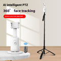 Gimbal 360° com Rastreamento Facial Automático para Celular e Tripé