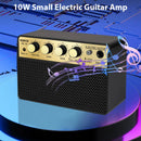 KOKKO-Alto-falante de guitarra elétrica, 10W, recarregável, portátil, áudio BT,
