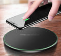 Carregador Sem Fio Rápido Universal para iPhone e Samsung