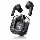 Fone De Ouvido Digital Bluetooth Transparente 5.3 TWS