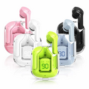 Fone De Ouvido Digital Bluetooth Transparente 5.3 TWS