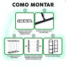 Sapateira Multiuso Organizadora Porta Sapatos Desmontável 4 Andares