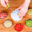 Processador De Alimentos 900ml Triturador Picador Manual À Corda