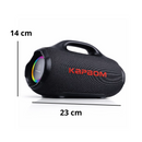 Caixa De Som Bluetooth Premium Kapbom A Prova D'Água Led
