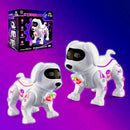 Cachorro Robô Brinquedo Musical Luz Som Movimento