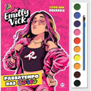 Kit Livro Com Aquarela Emilly Vick Educativo 10 Cores
