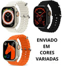 Relógio Smartwatch T900 Ultra 49mm Tela Infinita 2 Pulseiras U / VARIADA