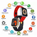 Relógio Inteligente D20 Bluetooth 4.0 Smartwatch 1.3" U / VARIADA
