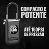 Bomba De Ar Compressor Multiuso Calibrador Portátil Carro Com Led U / UNICA