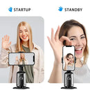 Gimbal 360° com Rastreamento Facial Automático para Celular e Tripé