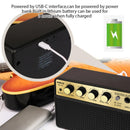 KOKKO-Alto-falante de guitarra elétrica, 10W, recarregável, portátil, áudio BT,