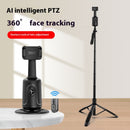 Gimbal 360° com Rastreamento Facial Automático para Celular e Tripé