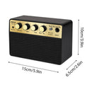 KOKKO-Alto-falante de guitarra elétrica, 10W, recarregável, portátil, áudio BT,