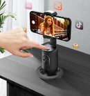 Gimbal 360° com Rastreamento Facial Automático para Celular e Tripé