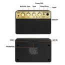 KOKKO-Alto-falante de guitarra elétrica, 10W, recarregável, portátil, áudio BT,