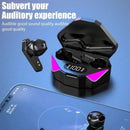 Novo ar x15 fones de ouvido bluetooth sem fio gamer 65ms baixa latência fone gam