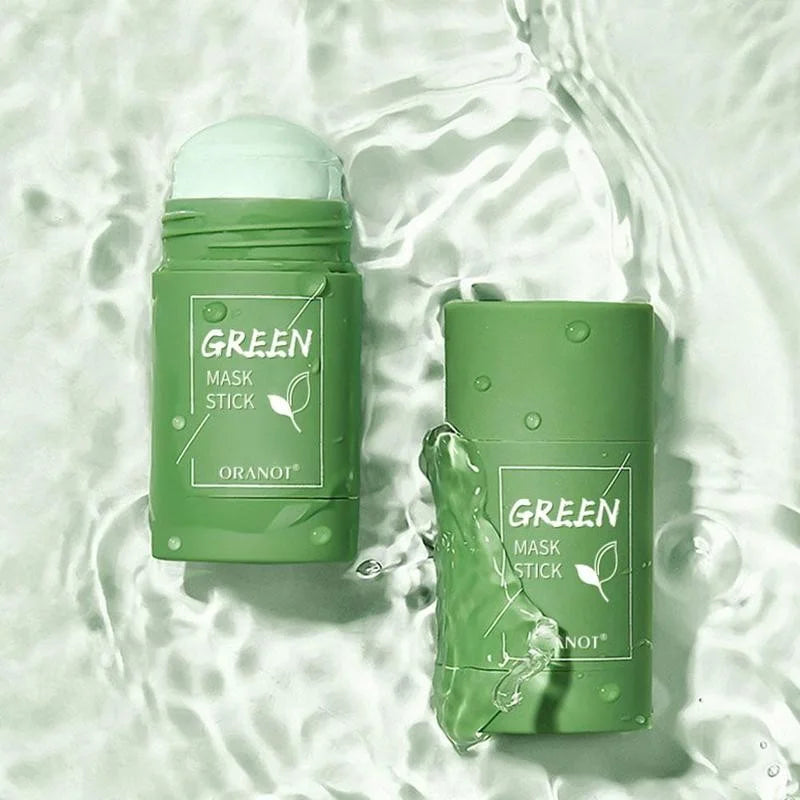 Máscara para Limpeza Facial de Chá Verde e Berinjela - MEIDIÁN