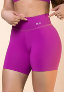 Short fitness feminino preto básico dlk
