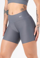 Short fitness feminino preto básico dlk