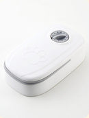 Comedouro Automático Inteligente para Cães e Gatos com Timer e Tigela Inox