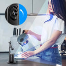 Gimbal 360° com Rastreamento Facial Automático para Celular e Tripé