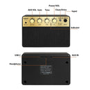 KOKKO-Alto-falante de guitarra elétrica, 10W, recarregável, portátil, áudio BT,
