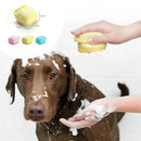 Luva de Banho para Pet em Silicone com Escova e Dispenser de Shampoo