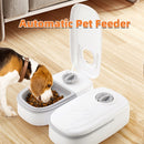 Comedouro Automático Inteligente para Cães e Gatos com Timer e Tigela Inox