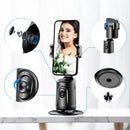 Gimbal 360° com Rastreamento Facial Automático para Celular e Tripé